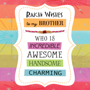Rakhi Greeting Card